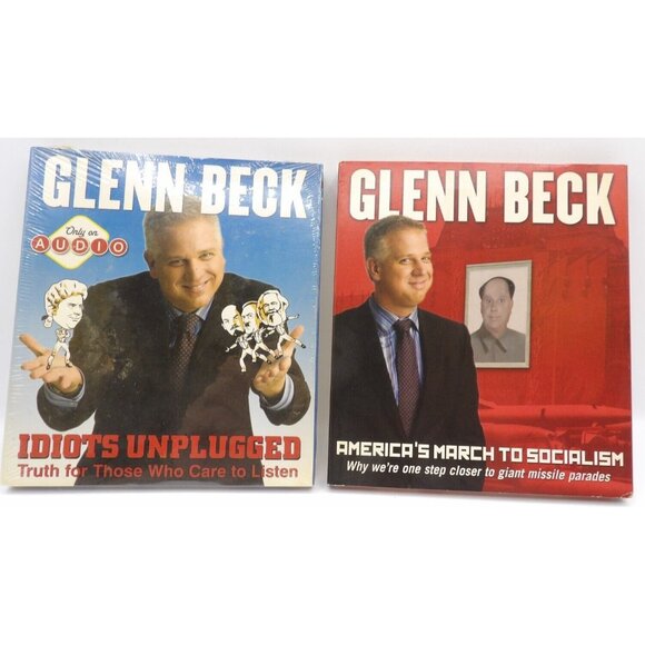 Glenn Beck CDs- America's March to Socialism & Idiots Unplugged - Picture 1 of 4